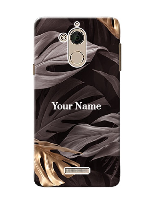 Custom Coolpad Note 5 Mobile Back Covers: Wild Leaves digital paint Design