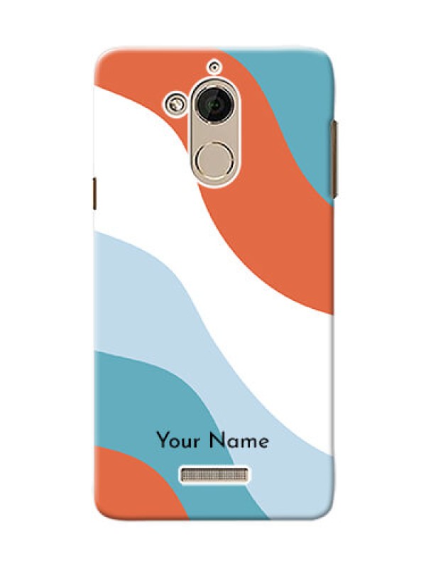 Custom Coolpad Note 5 Mobile Back Covers: coloured Waves Design