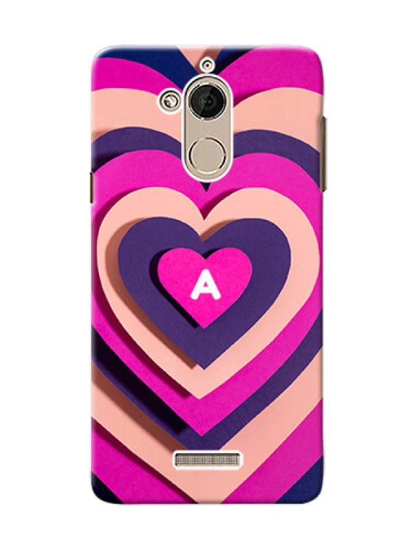 Custom Coolpad Note 5 Custom Mobile Case with Cute Heart Pattern Design