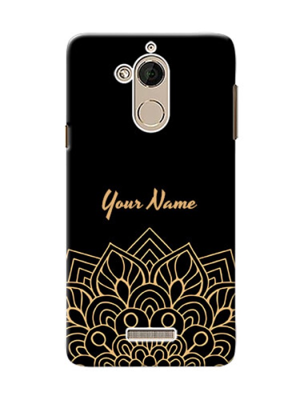 Custom Coolpad Note 5 Back Covers: Golden mandala Design