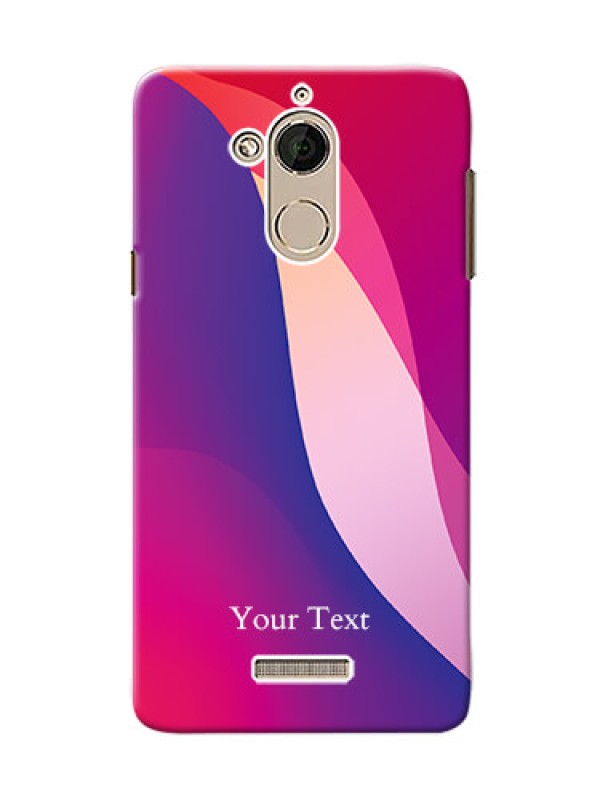 Custom Coolpad Note 5 Mobile Back Covers: Digital abstract Overlap Design