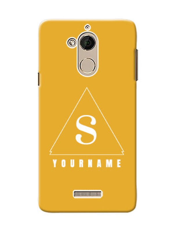 Custom Coolpad Note 5 Custom Mobile Case with simple triangle Design