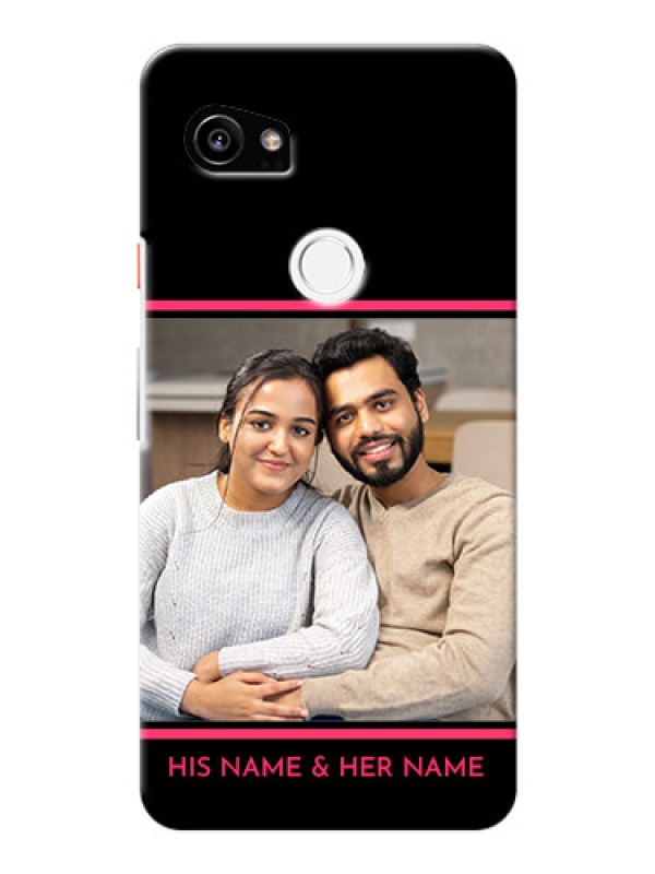 Custom Google Pixel 2 XL Mobile Covers With Add Text Design