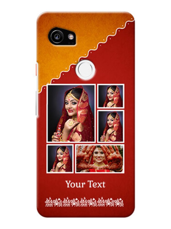 Custom Google Pixel 2 XL customized phone cases: Wedding Pic Upload Design