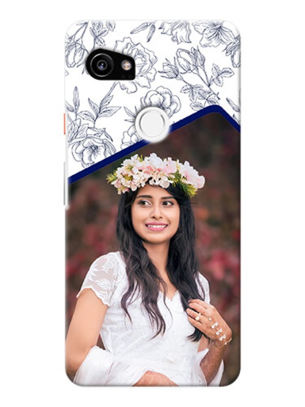 Custom Google Pixel 2 XL Phone Cases: Premium Floral Design