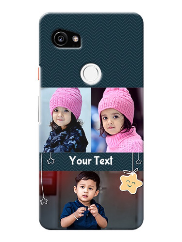 Custom Google Pixel 2 XL Mobile Back Covers Online: Hanging Stars Design