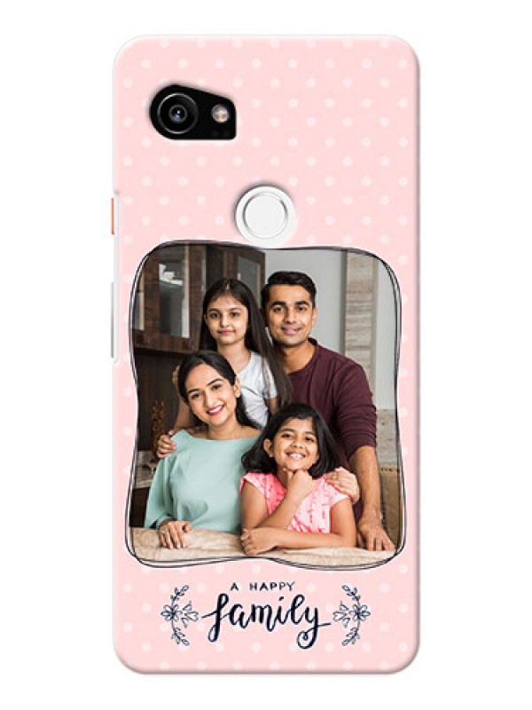 Custom Google Pixel 2 XL Personalized Phone Cases: Family with Dots Design