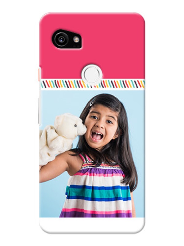 Custom Google Pixel 2 XL Personalized Phone Cases: line art design