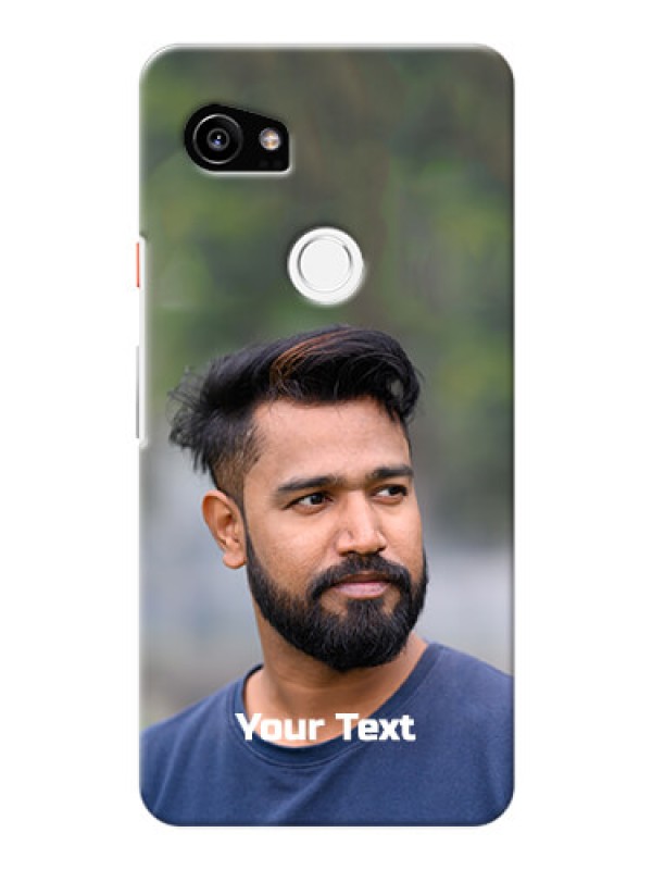 Custom Google Pixel 2 Xl Mobile Cover: Photo with Text