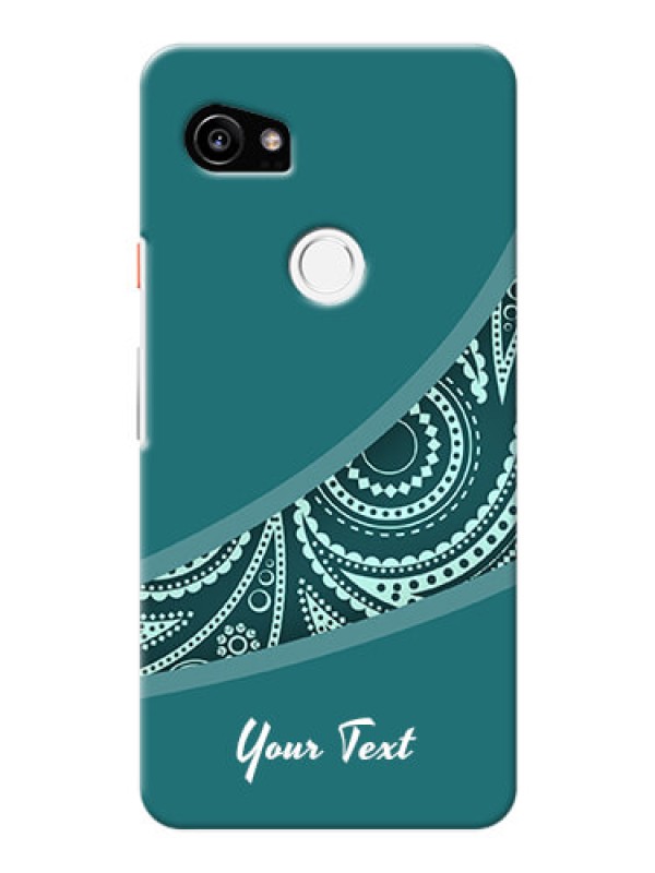 Custom Pixel 2 Xl Custom Phone Covers: semi visible floral Design