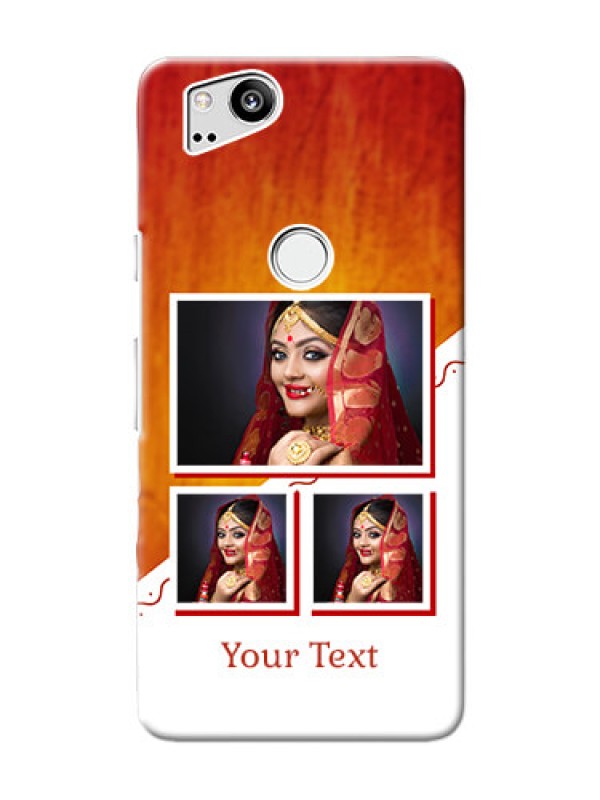Custom Google Pixel 2 Personalised Phone Cases: Wedding Memories Design  