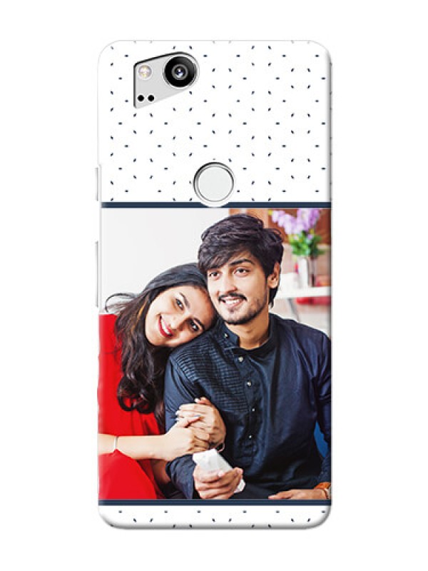 Custom Google Pixel 2 Personalized Phone Cases: Premium Dot Design