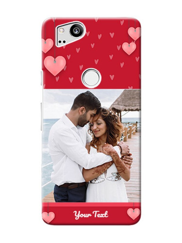 Custom Google Pixel 2 Mobile Back Covers: Valentines Day Design
