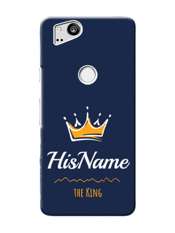 Custom Google Pixel 2 King Phone Case with Name
