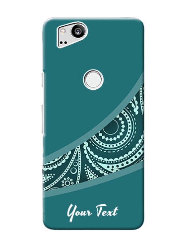 Custom Pixel 2 Custom Phone Covers: semi visible floral Design
