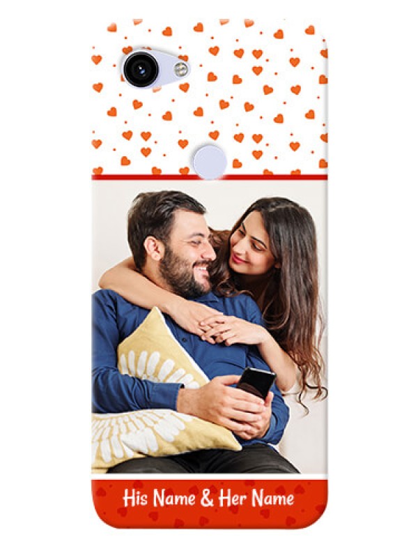 Custom Google Pixel 3A Phone Back Covers: Orange Love Symbol Design