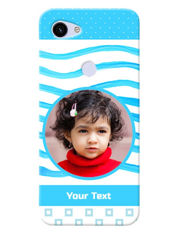 Custom Google Pixel 3A phone back covers: Simple Blue Case Design