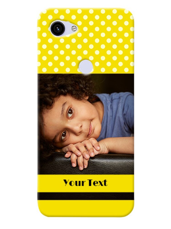 Custom Google Pixel 3A Custom Mobile Covers: Bright Yellow Case Design