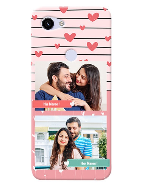 Custom Google Pixel 3A custom mobile covers: Photo with Heart Design