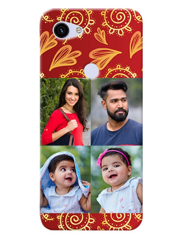 Custom Google Pixel 3A Mobile Phone Cases: 4 Image Traditional Design
