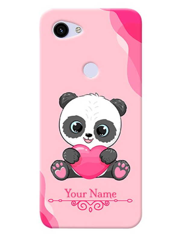 Custom Pixel 3A Mobile Back Covers: Cute Panda Design