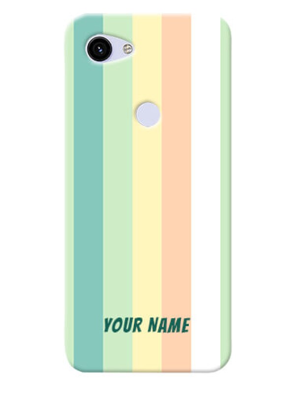 Custom Pixel 3A Back Covers: Multi-colour Stripes Design