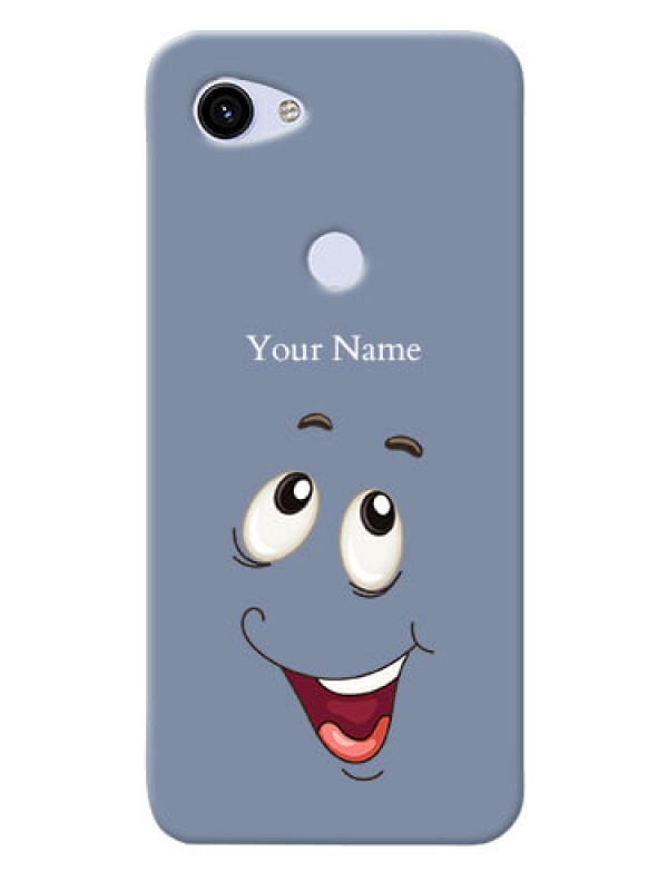 Custom Pixel 3A Phone Back Covers: Laughing Cartoon Face Design
