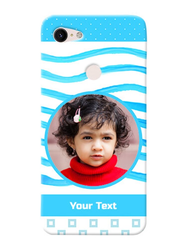 Custom Google Pixel 3Xl phone back covers: Simple Blue Case Design