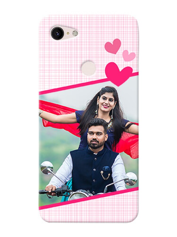 Custom Google Pixel 3Xl Personalised Phone Cases: Love Shape Heart Design