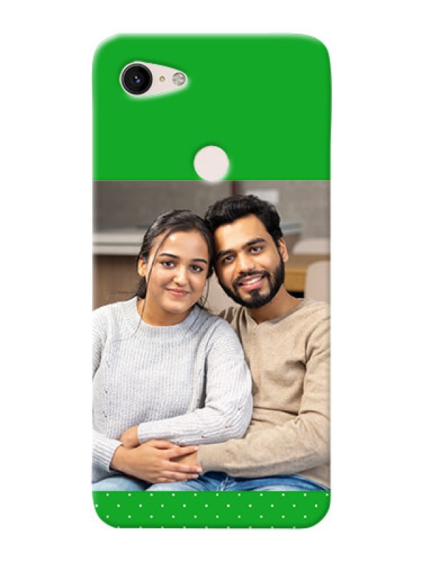 Custom Google Pixel 3Xl Personalised mobile covers: Green Pattern Design