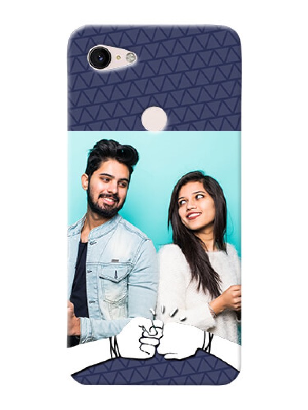 Custom Google Pixel 3Xl Mobile Covers Online with Best Friends Design  