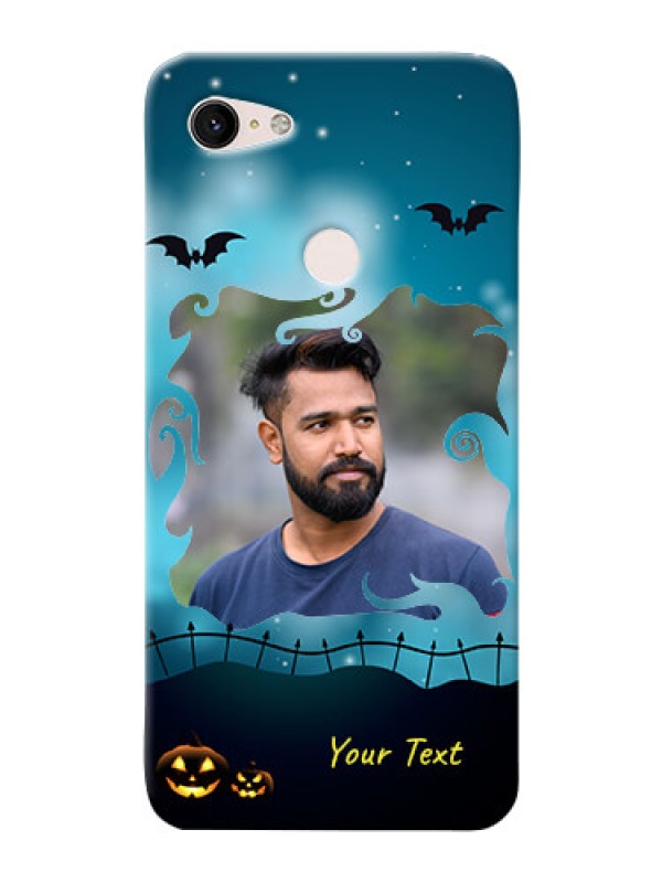 Custom Google Pixel 3Xl Personalised Phone Cases: Halloween frame design