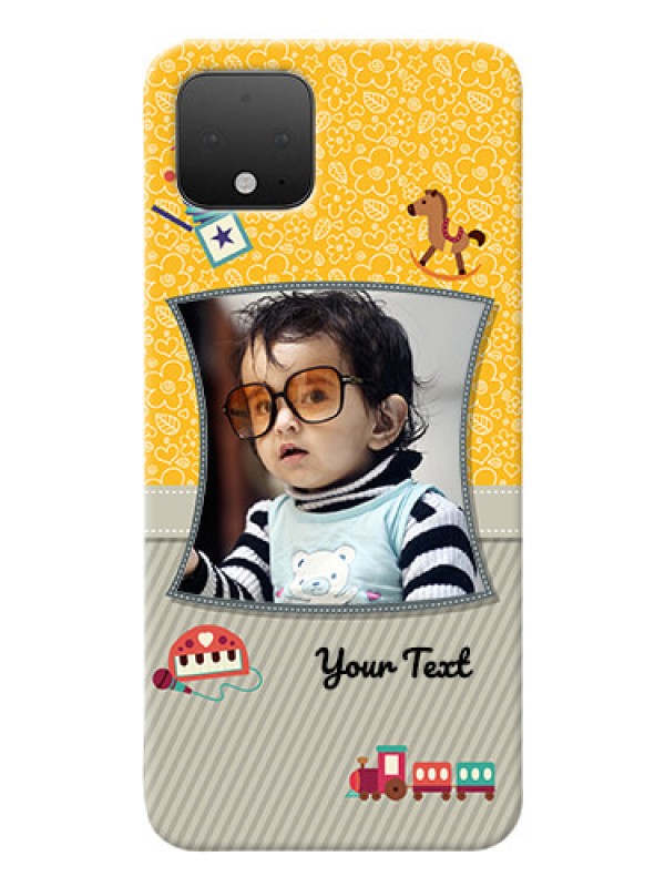 Custom Google Pixel 4 Mobile Cases Online: Baby Picture Upload Design