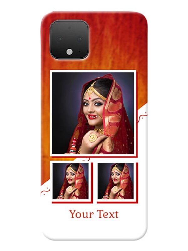 Custom Google Pixel 4 Personalised Phone Cases: Wedding Memories Design  