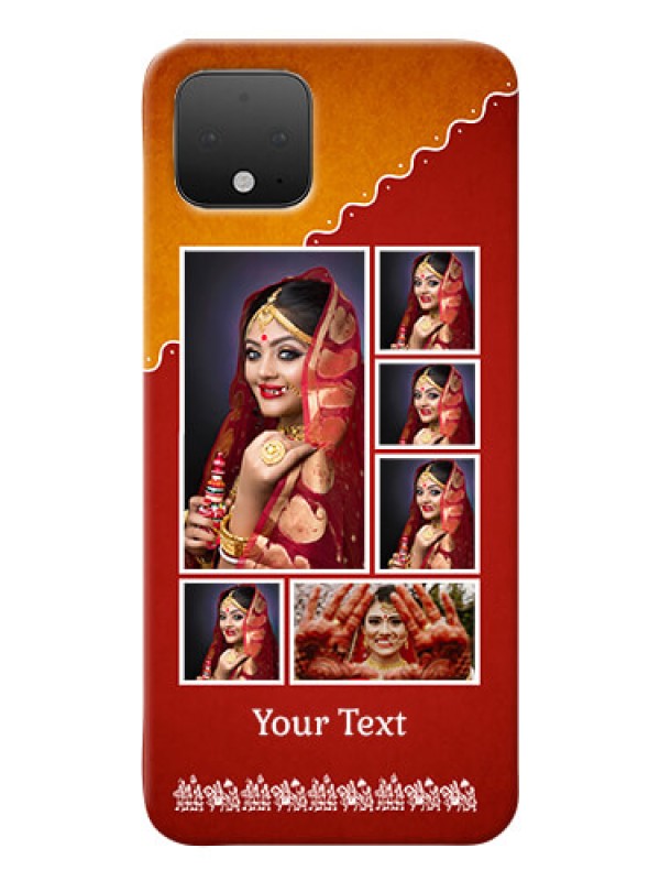 Custom Google Pixel 4 customized phone cases: Wedding Pic Upload Design