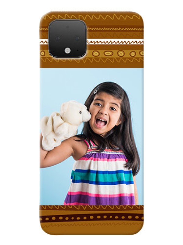 Custom Google Pixel 4 Mobile Covers: Friends Picture Upload Design 