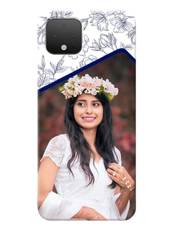 Custom Google Pixel 4 Phone Cases: Premium Floral Design