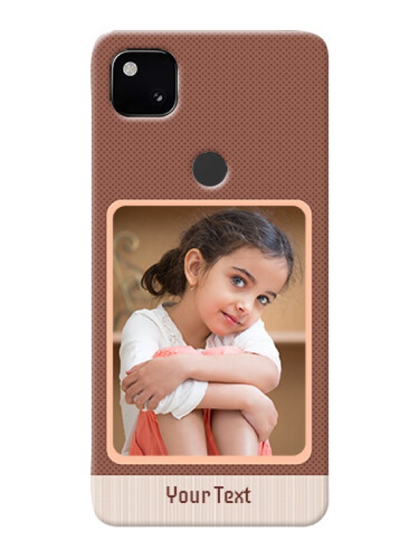Custom Google Pixel 4A Phone Covers: Simple Pic Upload Design