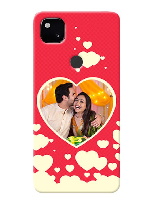 Custom Google Pixel 4A Phone Cases: Love Symbols Phone Cover Design