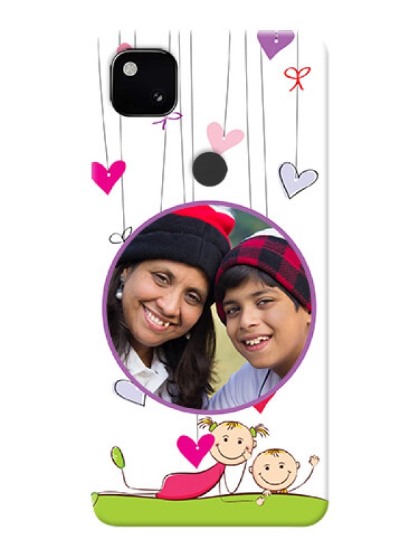 Custom Google Pixel 4A Mobile Cases: Cute Kids Phone Case Design