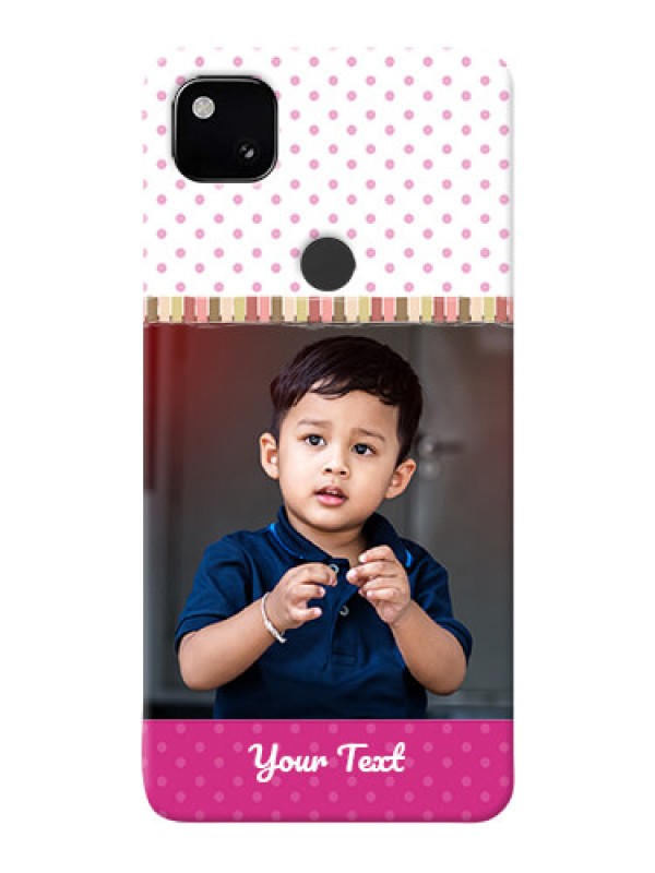 Custom Google Pixel 4A custom mobile cases: Cute Girls Cover Design