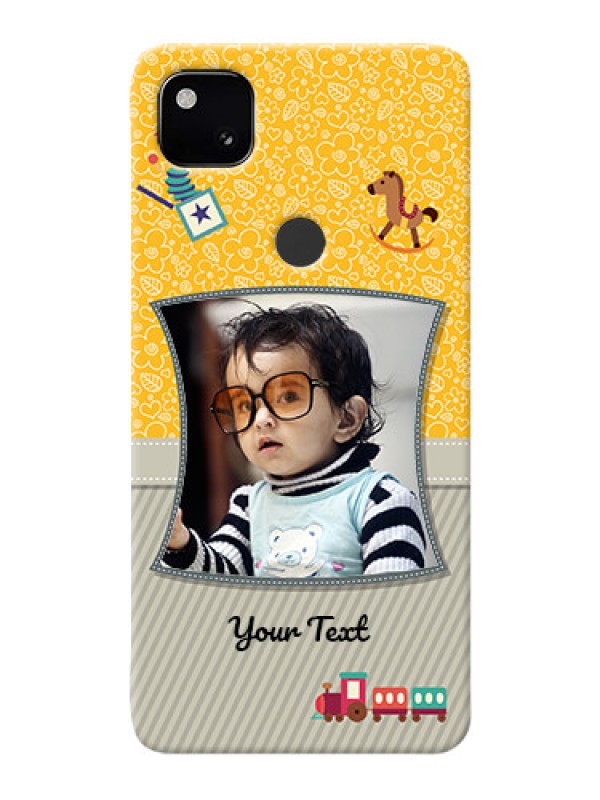 Custom Google Pixel 4A Mobile Cases Online: Baby Picture Upload Design