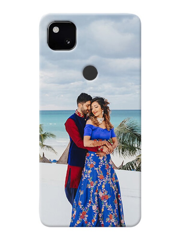Custom Google Pixel 4A Custom Mobile Cover: Upload Full Picture Design
