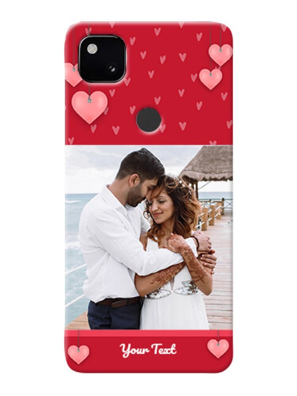 Custom Google Pixel 4A Mobile Back Covers: Valentines Day Design