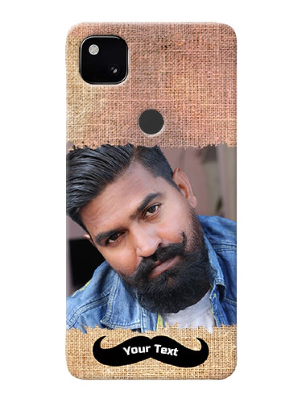 Custom Google Pixel 4A Mobile Back Covers Online with Texture Design