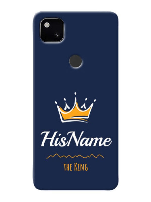 Custom Google Pixel 4A King Phone Case with Name