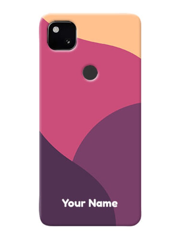 Custom Pixel 4A Custom Phone Covers: Mixed Multi-colour abstract art Design