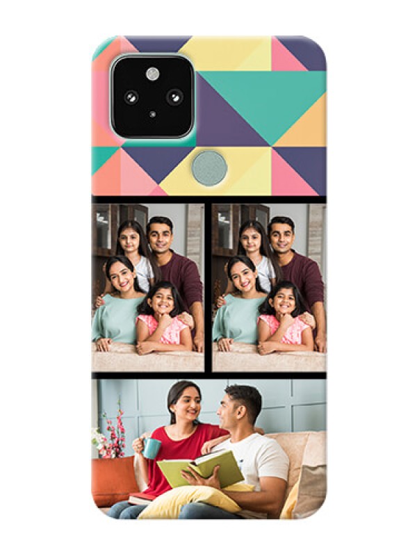 Custom Pixel 5 5G personalised phone covers: Bulk Pic Upload Design