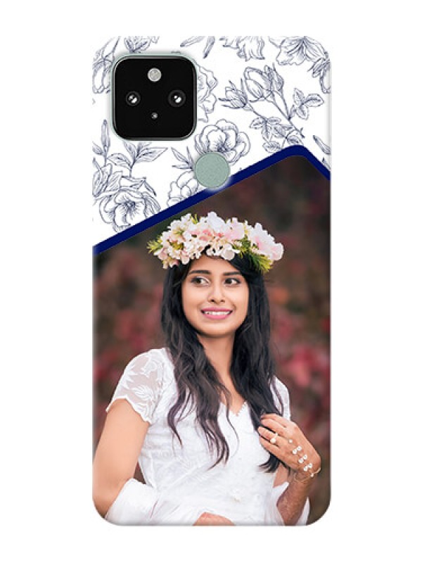 Custom Pixel 5 5G Phone Cases: Premium Floral Design
