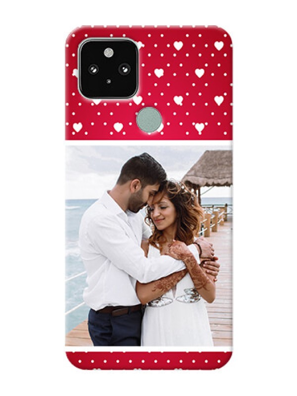 Custom Pixel 5 5G custom back covers: Hearts Mobile Case Design